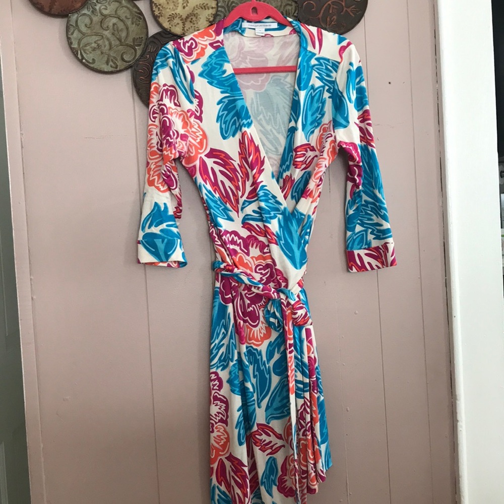 DVF Summer wrap dress